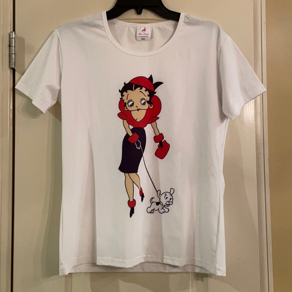 Super cute Betty Boop t-shirt Junior XXL